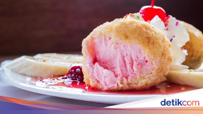 Es Krim Goreng Yang Renyah Manis Ini Mudah Dibuat Sendiri