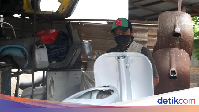 Badan Kuat, Mesin Bandel, Rahasia Vespa Tua Masih Eksis