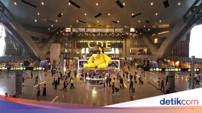 Megah Mewah Bandara Qatar Ini Saingannya Bandara Dubai Foto 6