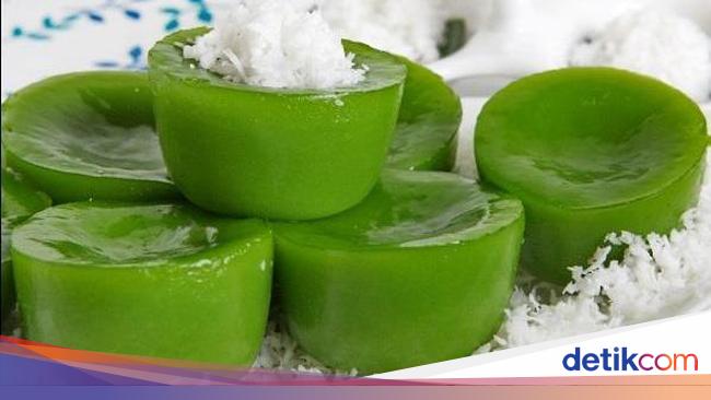 Kue Lumpang, Si Hijau Cantik yang Kenyal dari Palembang