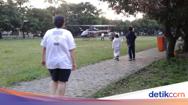 Cerita Warga Pengadegan Jaksel Panik Helikopter Mendarat ...