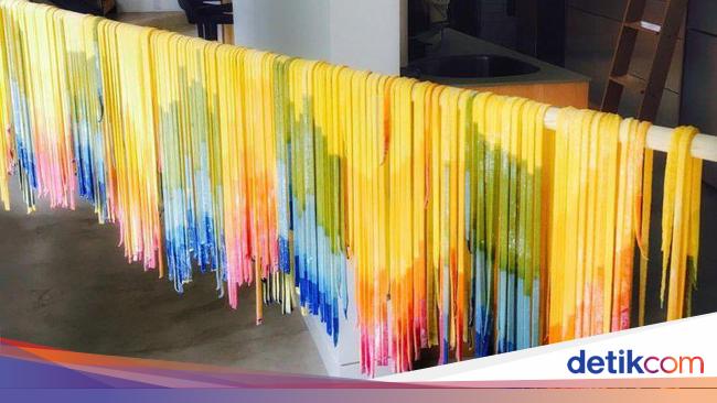 Warna warni Aneka Pasta yang Cantik Ini Seluruhnya Dibuat Warna warni Aneka Pasta yang Cantik Ini Seluruhnya Dibuat
