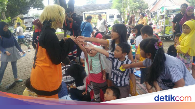 Ketika Naruto Ajak Anak anak di Semarang Kurangi Main Gadget