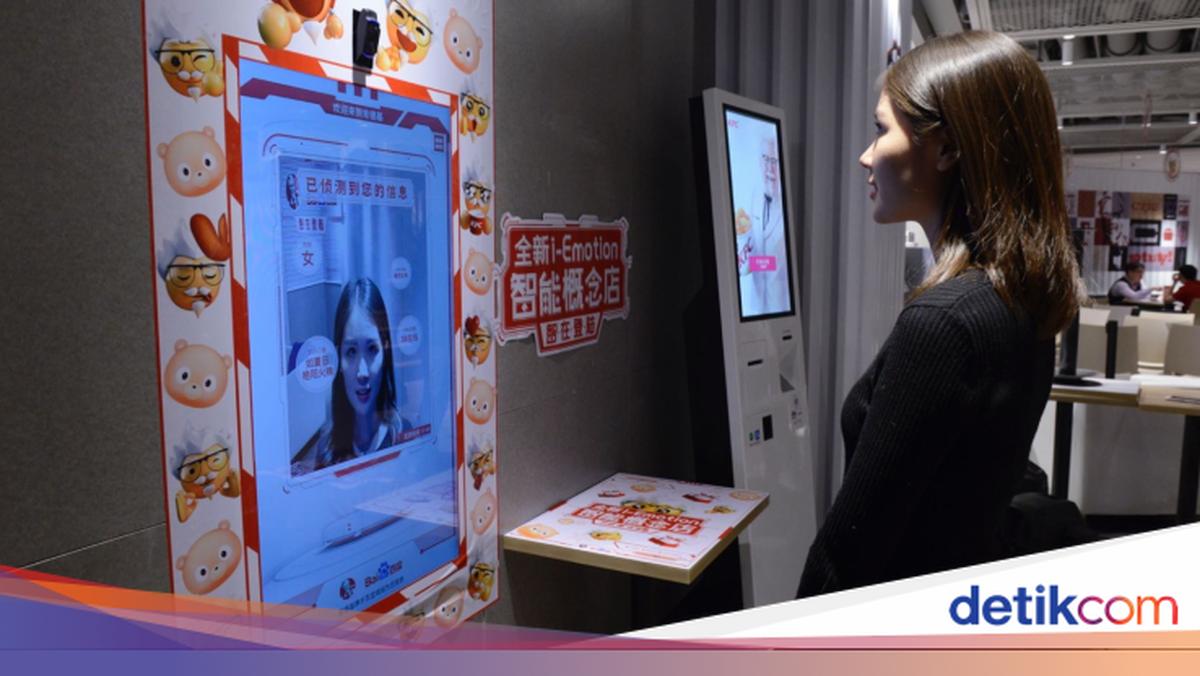 Kfc Sensor Di China, Pesan Ayam di KFC Pakai Sensor Muka