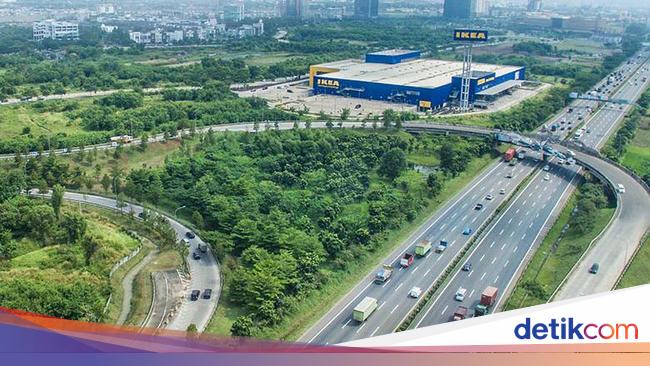  Pintu  Tol  Karang Tengah Dihilangkan Kawasan Alam  Sutera  