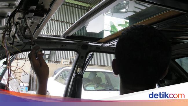 Begini Proses Pemasangan Sunroof Mobil