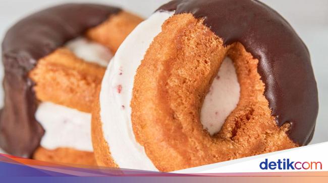 Yuk, Coba Bikin Kreasi Donat Es Krim dengan 3 Bahan