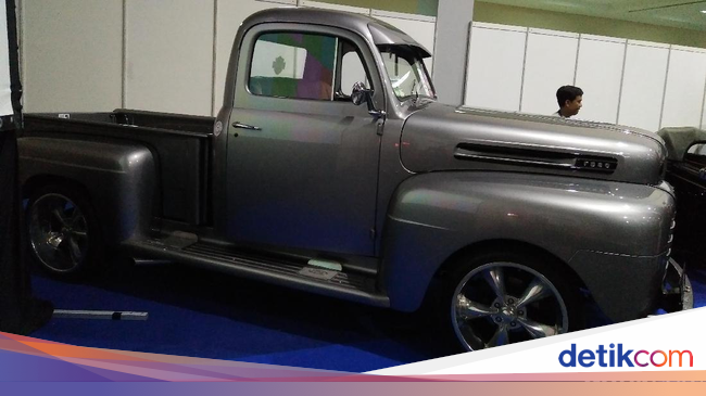  Modifikasi  Pikap  Ford Bermesin V8 Ini Telan Biaya Rp 1 8 