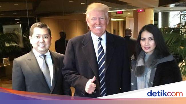 Traveling to the United States, Hary Tanoesoedibjo meets Donald Trump again