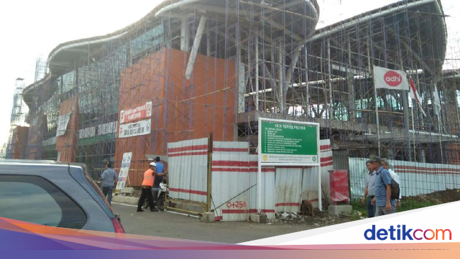 Penampakan Stasiun Terakhir Proyek Kereta Bandara Soekarno 