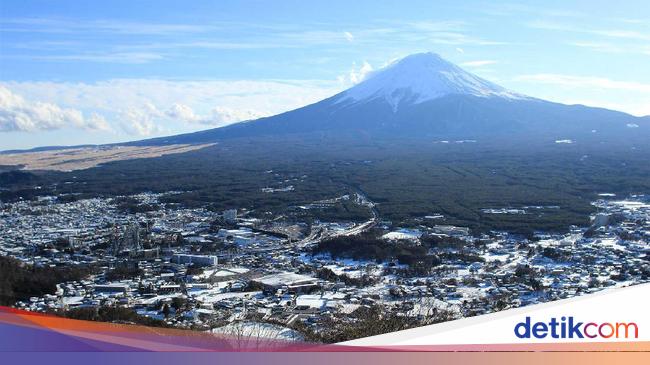Mungkin Inilah Pemandangan  Terbaik Gunung  Fuji  di Jepang 
