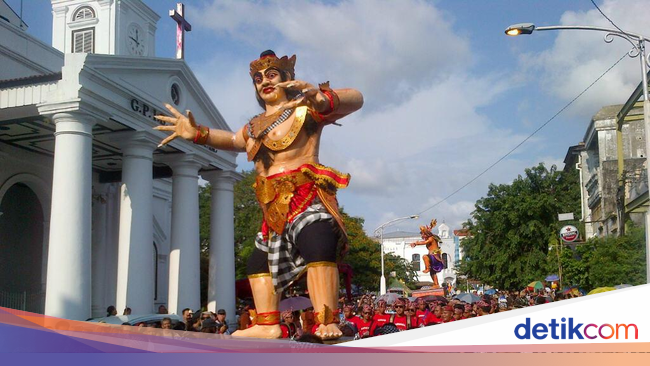 Besok Ada Pawai Ogoh-ogoh di Titik Nol Kilometer Semarang