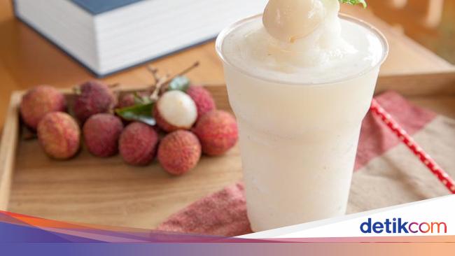 Dengan 3 Langkah Ini Anda Bisa Menikmati Es Yogurt Leci Yang Segar