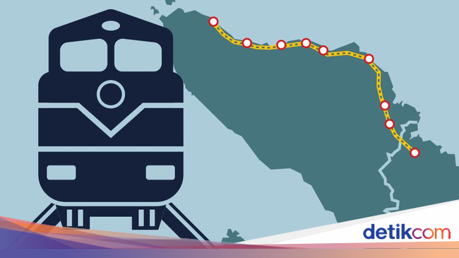 Rel Kereta Aceh-Sumatera Utara 417 Km Dibangun Tahun Ini