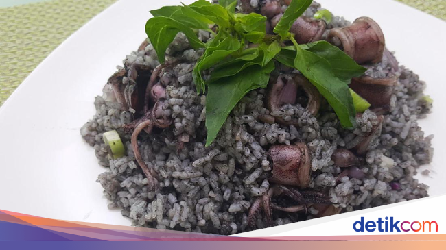  Nasi  Cumi  Hitam  yang Gurih dan Enak  Bisa Dinikmati di 