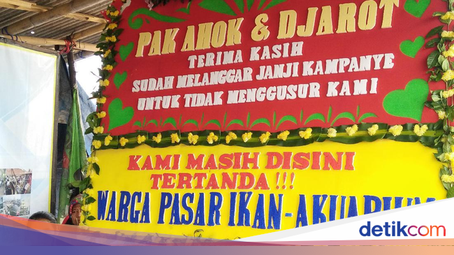 Kecewa pada Ahok, Warga Kampung Akuarium akan Kirim 
