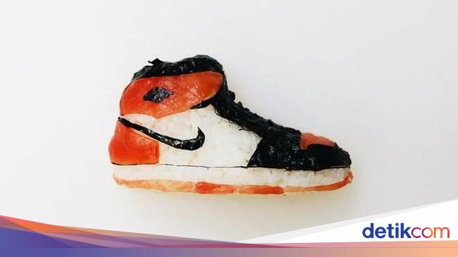 Oishii Uniknya Sushi Bentuk Sneakers Nike hingga Vans