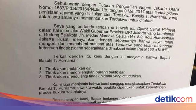 Contoh Surat Permohonan Penangguhan Penahanan Dari Pihak