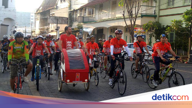 Dubes Denmark dan Ganjar Nggowes Bareng Keliling iKotai iSemarangi