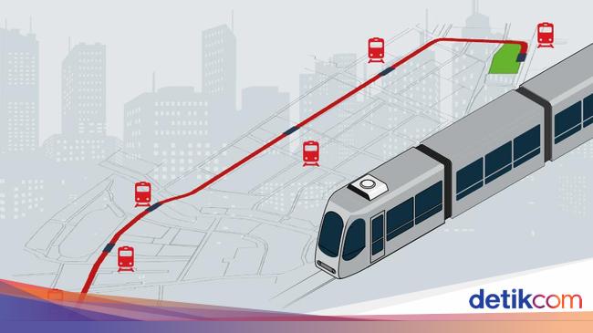 Dikerjakan Siang Malam, Proyek LRT Jakarta Capai 18%