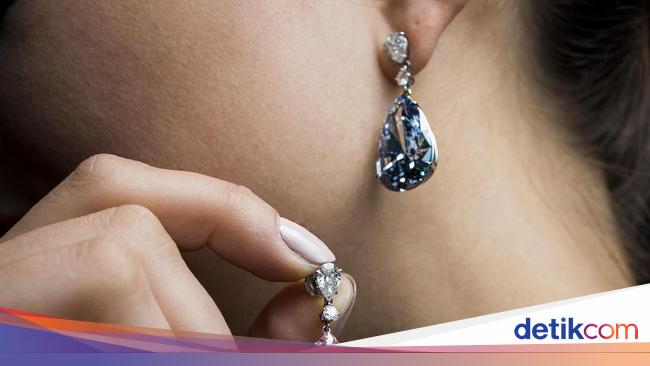  Anting  Berlian Langka Terjual Rp 753 Miliar Jadi yang 