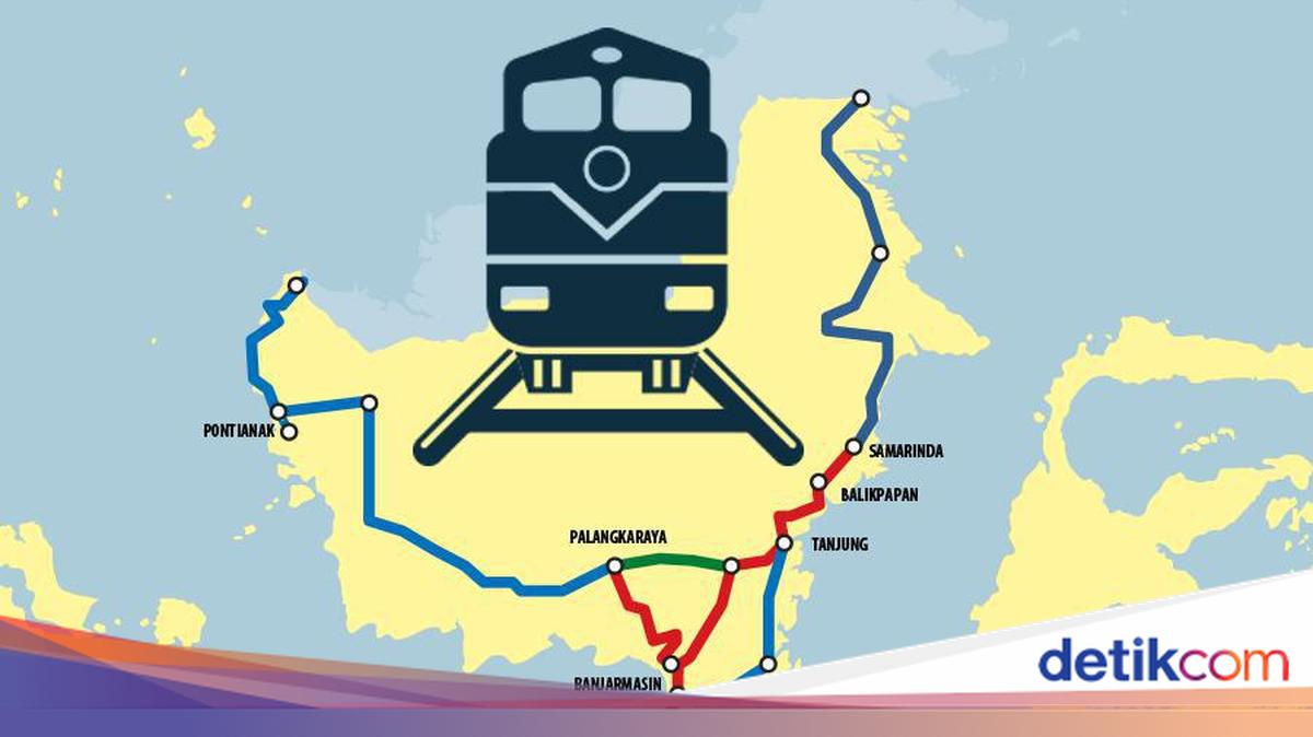 China-Rusia Incar Proyek Kereta Kalimantan, Jalusnya Bisa ke IKN