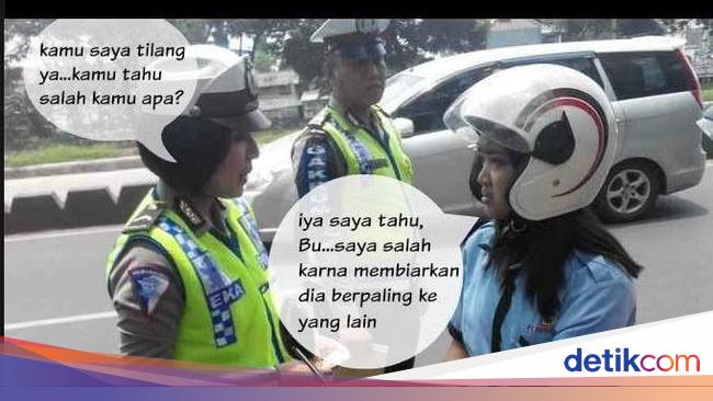 Meme Lucu Ditilang Polisi