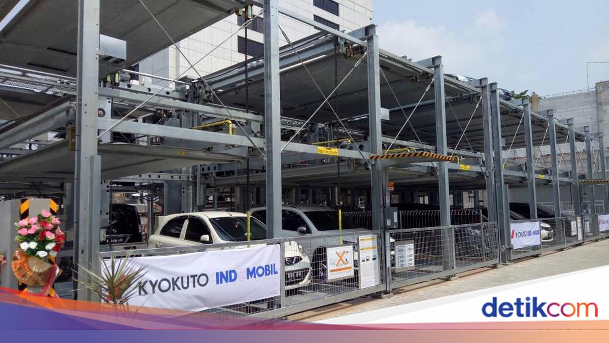 Keren, Parkir Mobil Tingkat Otomatis