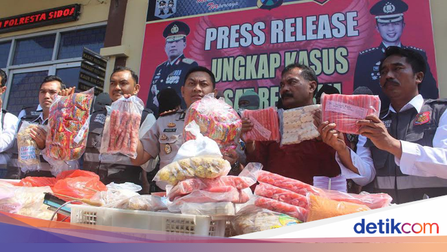 Dua Tempat Mengolah Makanan Ringan Tak Layak Edar Digerebek