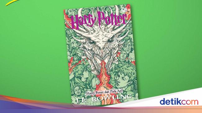 Ini Dia Sampul Buku Baru Harry Potter dan Piala Api 