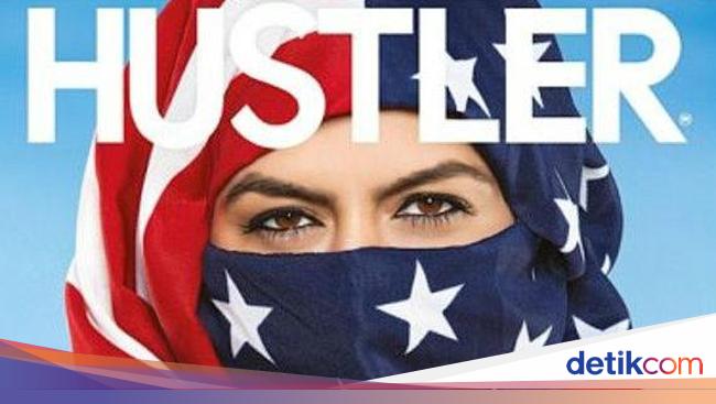 Tampilkan Wanita Berhijab Bendera Amerika  Majalah  Porno  