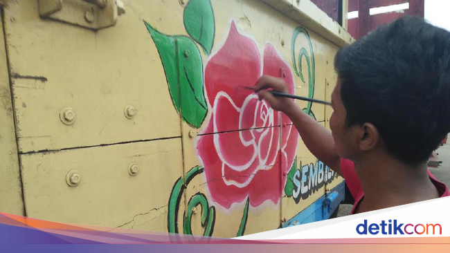 Berapa Lama Waktu Buat Ngelukis Bak Truk?