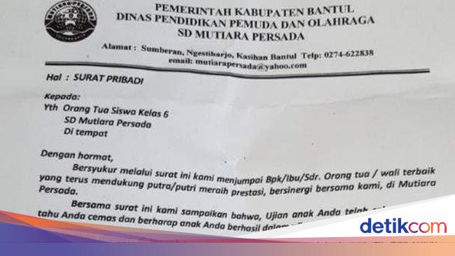 Suratnya Ke Ortu Siswa Viral Kepsek Warsana Itu Surat Cinta