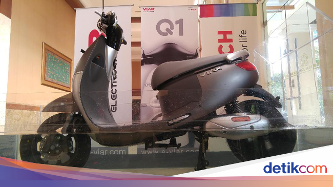 Skuter Listrik  Viar  Nantinya Bisa Di upgrade Skuter Listrik  Viar  Nantinya Bisa Di upgrade