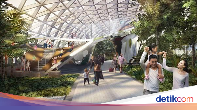 Bandara Changi yang Bukan Seperti Bandara