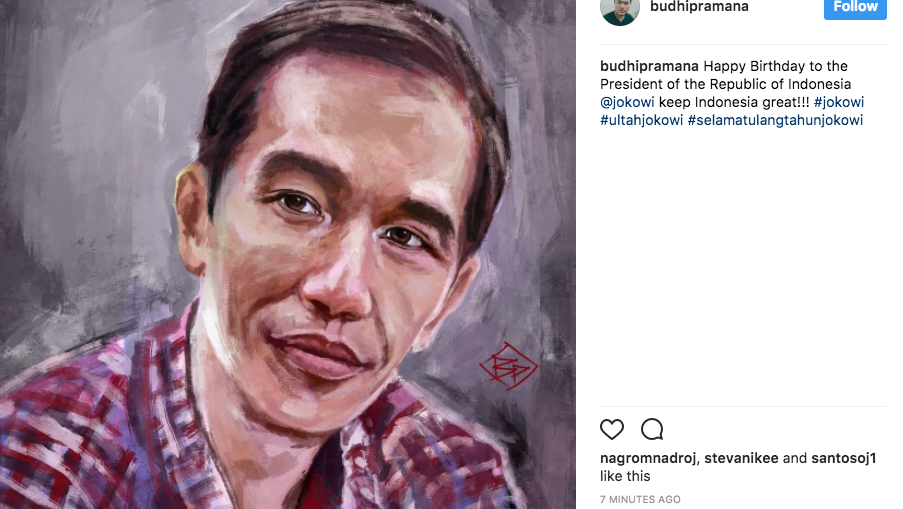 Cara Netizen Ucapkan Selamat Ultah Pak Jokowi