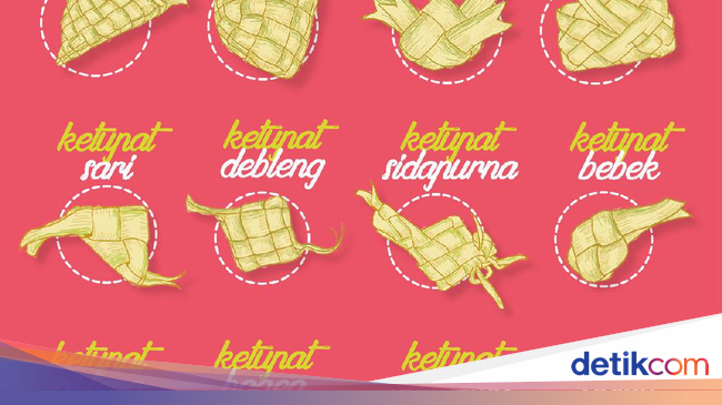 Mengenal Bentuk-bentuk Ketupat Tradisional Indonesia