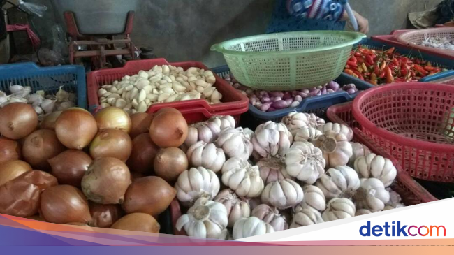 Harga Pangan H-1 Lebaran: Bawang Merah Dijual Rp 45.000/Kg