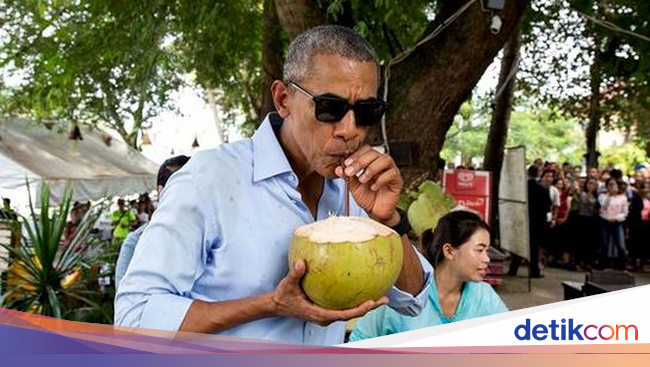 Intip Lagi Gaya Santai Obama Saat Rafting Hingga Makan Bakso Di Indonesia