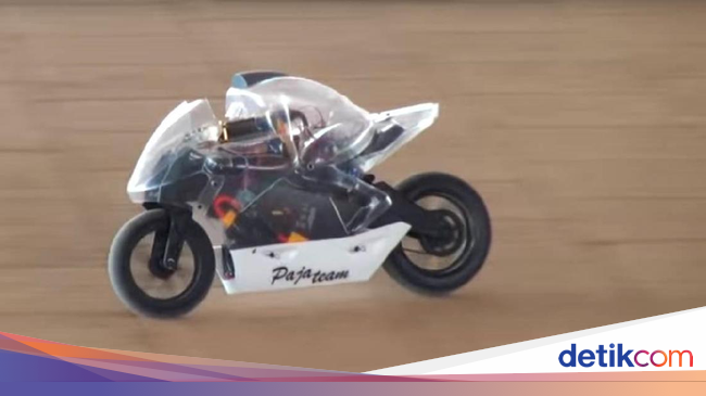 Mahasiswa Buat Motor  Mini yang Bisa  Jalan  Sendiri 