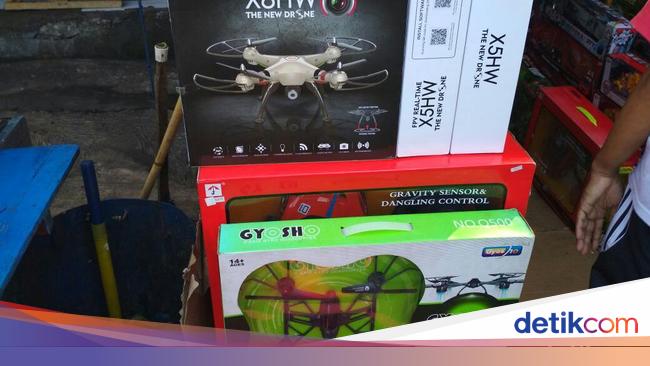 Di Pasar Gembrong Jual Drone Rp 230 Ribu Hingga Rp 2 5 Juta