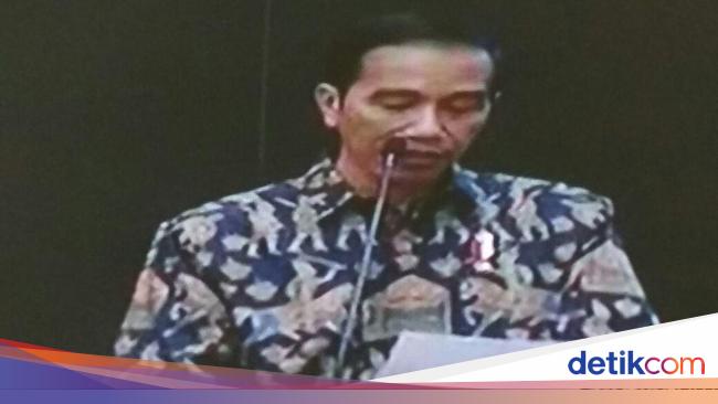 Di Depan Investor Pasar Modal Jokowi Bahas Demo 212