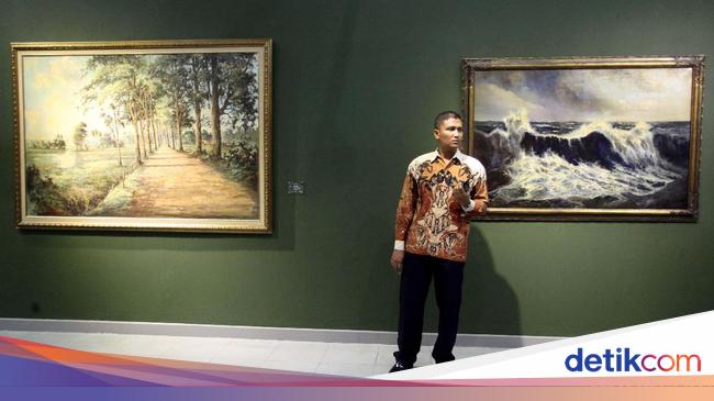 Sosok Bung Karno di Balik Lukisan  Langka Istana Negara