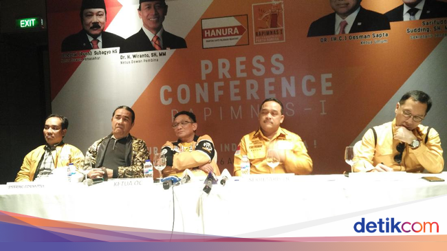 Gelar Rapimnas, Hanura Pasang Target 4 Besar di Pemilu 2019