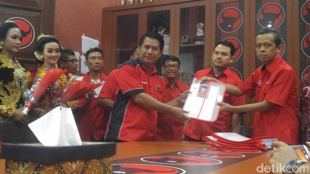 Daftar Cagub Jateng Lewat PDIP, Mantan Bupati Klaten Bawa Hasil Bumi