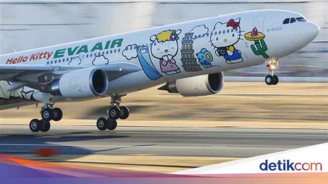 Foto Kamu Yang Suka Hello Kitty Harus Naik Pesawat Ini Foto Kamu Yang Suka Hello Kitty Harus Naik Pesawat Ini