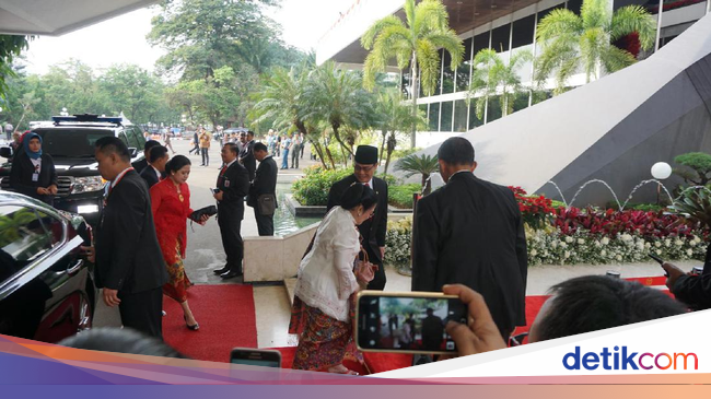 Megawati dan Ketua KPK Hadiri Sidang Tahunan MPR