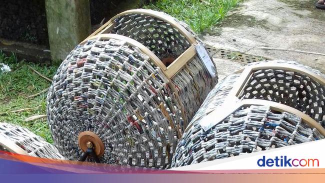 Cara Membuat Tempat Sampah Dari Majalah Bekas