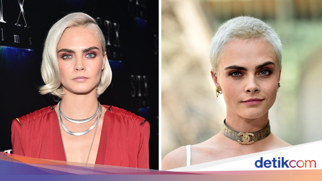  Foto  Transformasi Dramatis Artis Potong  Rambut  Panjang 