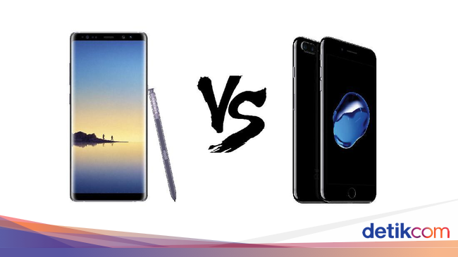 Spek Galaxy Note 8 dan iPhone 7 Plus, Unggul Mana? Spek Galaxy Note 8 dan iPhone 7 Plus, Unggul Mana?